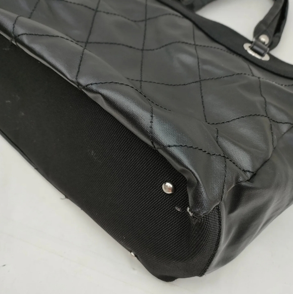 Chanel Paris Biarritz MM Coated Canvas Tote Bag - Picture 5 of 9